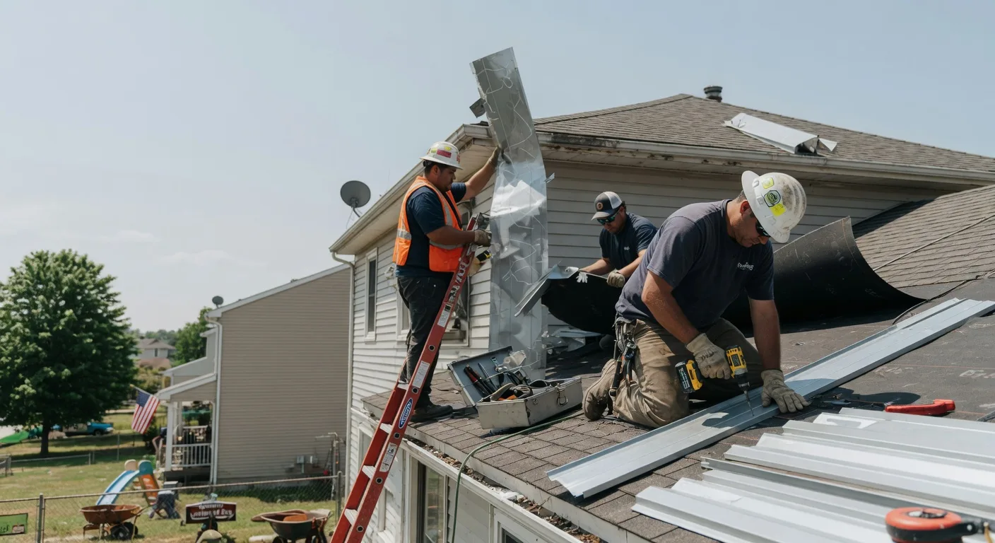 Metal Roof Inspection in Gwynneville, IN